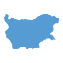 Free Bulgaria Map Country Icon