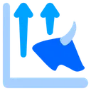 Free Bull Market Bull Stock Icon