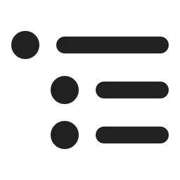 Free Bullet Point  Icon