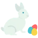 Free Egg Rabbit Paschal Icon