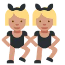 Free Bunny Ear Dancer Icon