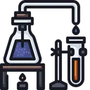 Free Bunsen Burner Healthcare And Medical Flasks Icon