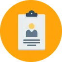 Free Bureau Employe Bloc Notes Icon