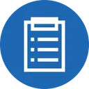 Free Bureau Productivite Rapport Icon