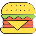 Free Burger  Symbol