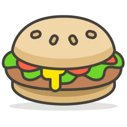 Free Burger Emoji Icon