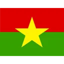 Free Burkina Faso Drapeau Icône