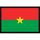 Free Burkina Faso Flag  Icon