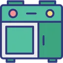 Free Burner Oven Cooking Range Gas Range Icon