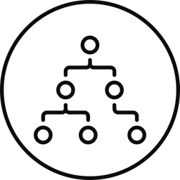 Free Bürostruktur  Symbol