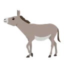 Free Burro Caballo Mamifero Icono