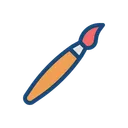 Free Bürste  Symbol
