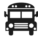 Free Bus Transport Vehicle Icon