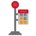 Free Bus Stop Signal Icon