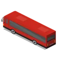 Free Bus Back Icon