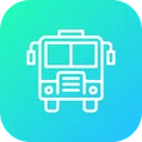 Free Bus Transportation Travel Icon