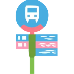 Free Bus Station  Icon