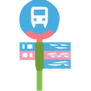 Free Bus Station  Icon