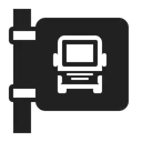 Free Stop High Contrast Icon