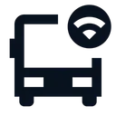 Free Bus Wifi Internet Vehicle Icon