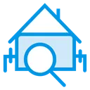 Free Busqueda Casa Lupa Icon