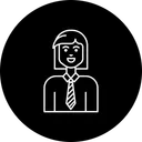 Free Business Employee Office Icon