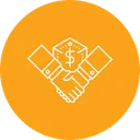 Free Business Deal Collaboration Icon