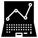 Free Analyze Computer Business Icon