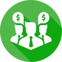 Free Businessmen Group Money Icon