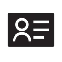 Free Business Card Employee Card Id Card Icon