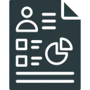 Free Business Card Business Profile Business Resume Icon