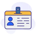 Free Business Card Id Card Card Icon