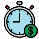 Free Timing Clock Stopwatch Icon