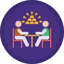 Free Business Earning Business Meeting Meeting Icon