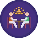 Free Business Earning Business Meeting Meeting Icon