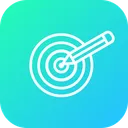 Free Business Goal Target Icon