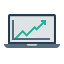 Free Business Growth Chart Icon