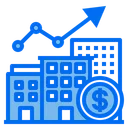 Free Growth Business Building Icon