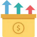 Free Business Growth Growth Growth Arrows Icon