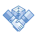 Free Business Deal Collaboration Icon