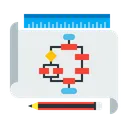 Free Business Tactics Flow Icon