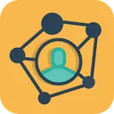 Free Business Man Connection Icon