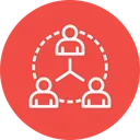 Free Business Network Team Icon