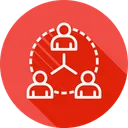 Free Business Network Team Icon