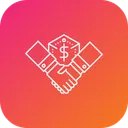 Free Business Deal Collaboration Icon