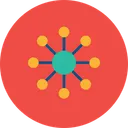 Free Business Network Global Icon