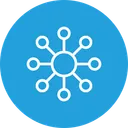 Free Business Network Global Icon