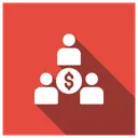 Free Group Team Leadership Icon