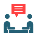 Free Business Meeting Meeting Business Icon