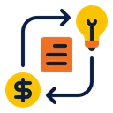 Free Growth Strategy Market Share Product Development Icon